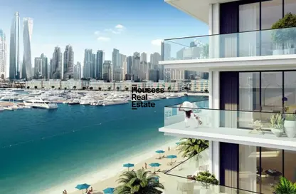 Apartment - 1 Bedroom - 1 Bathroom for sale in Beach Mansion - EMAAR Beachfront - Dubai Harbour - Dubai