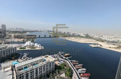 شقة - غرفة نوم - 2 حمامات للايجار في D1 برج - القرية التراثية - دبي