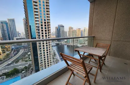 Apartment - 1 Bedroom - 1 Bathroom for sale in Beauport Tower - Marina Promenade - Dubai Marina - Dubai