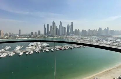 Water View image for: Apartment - 2 Bedrooms - 3 Bathrooms for rent in Marina Vista - EMAAR Beachfront - Dubai Harbour - Dubai, Image 1