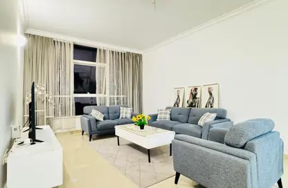 Apartment - 1 Bedroom - 2 Bathrooms for rent in Al Mamzar Tower - Al Mamzar - Sharjah - Sharjah