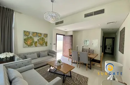 Townhouse - 3 Bedrooms - 5 Bathrooms for sale in Casablanca Boutique Villas - Pacifica - Damac Hills 2 - Dubai