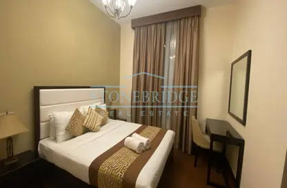 Room / Bedroom image for: Apartment - 2 Bedrooms - 2 Bathrooms for sale in Al Barsha South 3 - Al Barsha South - Al Barsha - Dubai, Image 1