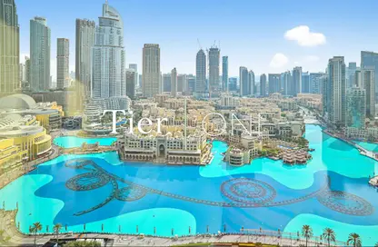 شقة - غرفة نوم - 1 حمام للايجار في برج خليفة المنطقة 2ب - برج خليفة - دبي وسط المدينة - دبي شقة - غرفة نوم - 1 حمام للايجار في برج خليفة المنطقة 2ب - برج خليفة - دبي وسط المدينة - دبي