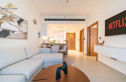 Apartment - 1 Bedroom - 2 Bathrooms for rent in Binghatti Lavender - Jumeirah Village Circle - Dubai
