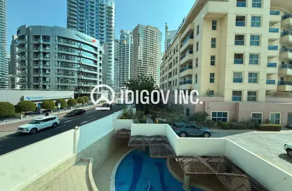 Apartment - Studio - 2 Bathrooms for rent in DEC Towers - Dubai Marina - Dubai
