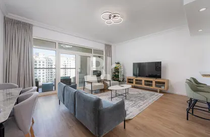 Apartment - 2 Bedrooms - 3 Bathrooms for rent in Al Sultana - Shoreline Apartments - Palm Jumeirah - Dubai