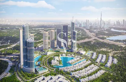 Pool image for: Apartment - 1 Bedroom - 1 Bathroom for sale in 330 Riverside Crescent - Sobha Hartland II - Mohammed Bin Rashid City - Dubai, Image 1