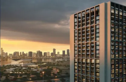 Apartment - 2 Bedrooms - 3 Bathrooms for sale in Binghatti Twilight - Al Jaddaf - Dubai