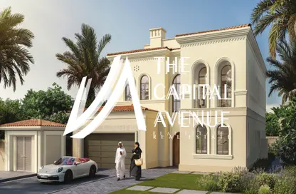 Villa - 5 Bedrooms - 6 Bathrooms for sale in Bloom Living - Zayed City (Khalifa City C) - Khalifa City - Abu Dhabi
