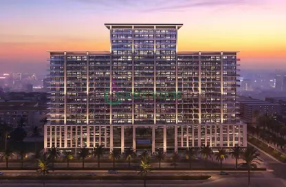 Apartment - Studio - 1 Bathroom for sale in Binghatti Amberhall - Jumeirah Village Circle - Dubai