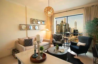 Apartment - 1 Bedroom - 2 Bathrooms for rent in Jumeirah Bay Towers - Jumeirah Lake Towers - Dubai