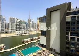 Pool image for: Apartment - 1 bedroom - 1 bathroom for sale in Binghatti Canal - Business Bay - Dubai, Image 1