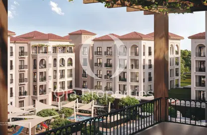 Apartment - 1 Bedroom - 2 Bathrooms for sale in Bloom Living - Zayed City (Khalifa City C) - Khalifa City - Abu Dhabi