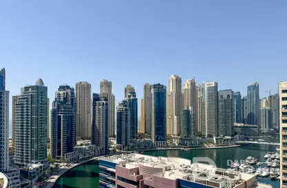 Apartment - 3 Bedrooms - 4 Bathrooms for rent in The Waves Tower A - The Waves - Dubai Marina - Dubai