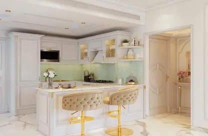 Kitchen image for: Apartment - 1 Bedroom - 2 Bathrooms for sale in Vincitore Aqua Dimore - Dubai Science Park - Dubai, Image 1