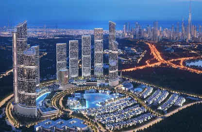 Apartment - 1 Bedroom - 2 Bathrooms for sale in 350 Riverside Crescent - Sobha Hartland II - Bukadra - Dubai