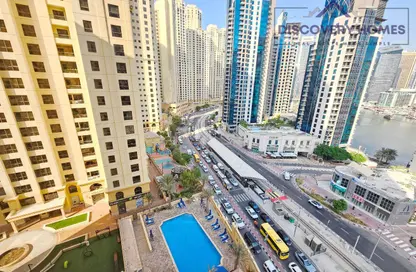 Apartment - 3 Bedrooms - 3 Bathrooms for rent in Amwaj 4 - Amwaj - Jumeirah Beach Residence - Dubai