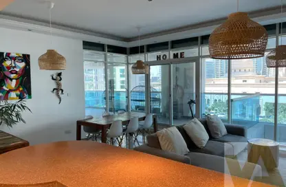 Apartment - 2 Bedrooms - 3 Bathrooms for rent in Opal Tower Marina - Dubai Marina - Dubai