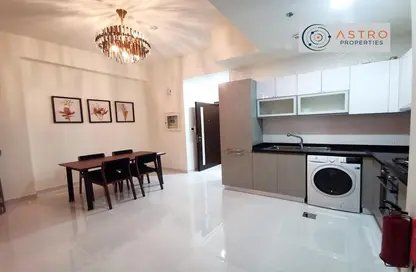 Kitchen image for: Apartment - 1 Bedroom - 2 Bathrooms for sale in Miraclz Tower by Danube - Arjan - Dubai, Image 1