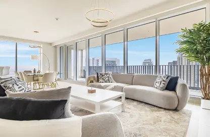 Apartment - 3 Bedrooms - 4 Bathrooms for rent in Harbour Gate Tower 1 - Harbour Gate - Dubai Creek Harbour (The Lagoons) - Dubai