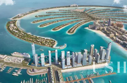 Apartment - 3 Bedrooms - 4 Bathrooms for sale in Beach Mansion - EMAAR Beachfront - Dubai Harbour - Dubai