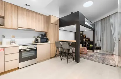 Apartment - Studio - 1 Bathroom for rent in Urban Oasis - Business Bay - Dubai