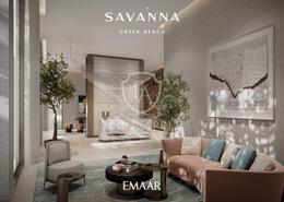 Living Room image for: Apartment - 2 bedrooms - 2 bathrooms for sale in Savanna - Dubai Creek Harbour (The Lagoons) - Dubai, Image 1