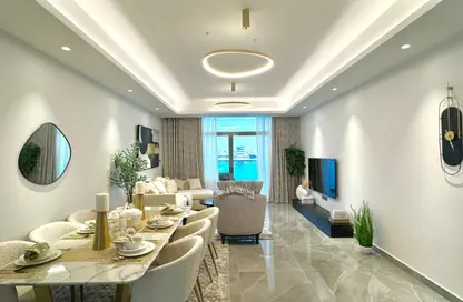 Apartment - 2 Bedrooms - 2 Bathrooms for sale in Ajman Creek Towers - Al Rashidiya 1 - Al Rashidiya - Ajman