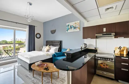 Apartment - Studio - 1 Bathroom for rent in Dubai Sports City - Dubai