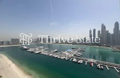 شقة - 2 غرف نوم - 2 حمامات للايجار في برج Marina Vista 1 - مارينا فيستا - إعمار بيتشفرونت - دبي هاربور - دبي