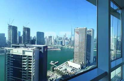 مكتب - استوديو للايجار في برج يوبورا 2 - أبراج يو بورا - الخليج التجاري - دبي