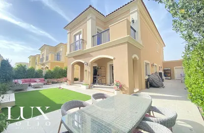 Outdoor House image for: Villa - 3 Bedrooms - 4 Bathrooms for sale in Amaranta - Villanova - Dubai Land - Dubai, Image 1