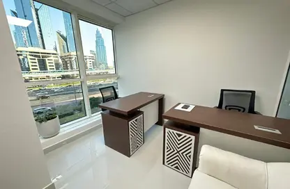 Office Space - Studio - 1 Bathroom for rent in Aspin Tower - Sheikh Zayed Road - Dubai