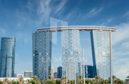 Apartment - 1 Bedroom - 2 Bathrooms for sale in The Gate Tower 3 - Shams Abu Dhabi - Al Reem Island - Abu Dhabi