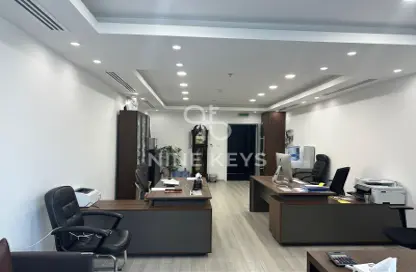 Office Space - Studio - 2 Bathrooms for rent in Tamani Art Tower - Business Bay - Dubai
