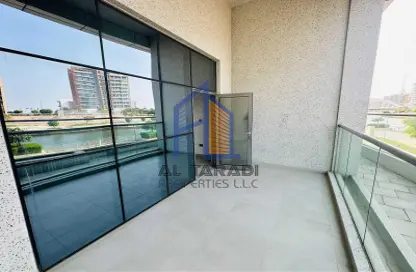 Balcony image for: Apartment - 1 Bathroom for rent in Al Raha Beach - Abu Dhabi, Image 1