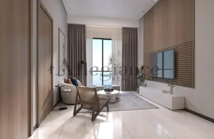 Living Room image for: Apartment - 2 Bedrooms - 3 Bathrooms for sale in Marquis Elegance - Arjan - Dubai, Image 1