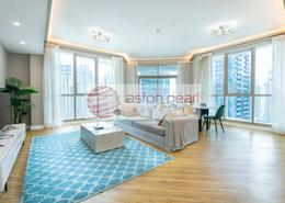 Living / Dining Room image for: Apartment - 2 bedrooms - 2 bathrooms for sale in The Torch - Dubai Marina - Dubai, Image 1
