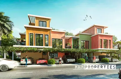 Villa - 4 Bedrooms - 5 Bathrooms for sale in Portofino - Damac Lagoons - Dubai