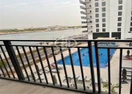 Balcony image for: Studio - 1 bathroom for sale in Waters Edge - Yas Island - Abu Dhabi, Image 1