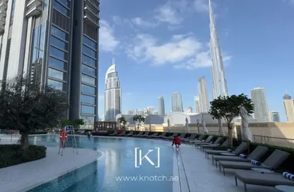 شقة - غرفة نوم - 2 حمامات للايجار في برج فيدا دبي مول 2 - فيدا ريزيدنس دبي مول - دبي وسط المدينة - دبي