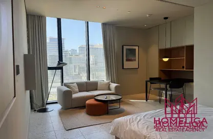 Apartment - Studio - 1 Bathroom for rent in UPSIDE Living - Business Bay - Dubai