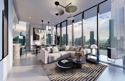 Apartment - 1 Bedroom - 2 Bathrooms for sale in Peninsula Four - Peninsula - Business Bay - Dubai