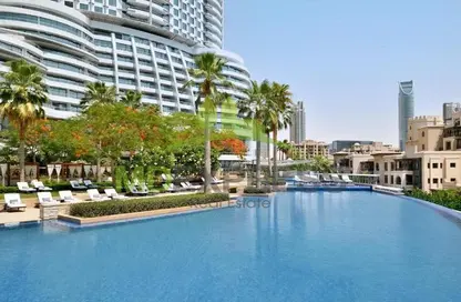 Apartment - Studio - 1 Bathroom for rent in Burj Lake Hotel - The Address DownTown - Downtown Dubai - Dubai
