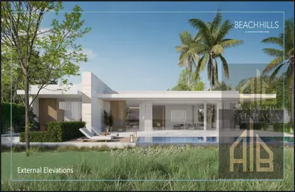 Villa - 4 Bedrooms - 6 Bathrooms for sale in Exclusive 21 - Beachfront - Al Zorah - Ajman