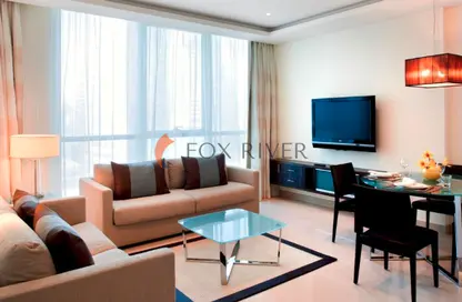 Apartment - 1 Bedroom - 2 Bathrooms for rent in Shemara Tower - Marina Promenade - Dubai Marina - Dubai