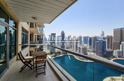 Apartment - 1 Bedroom - 2 Bathrooms for rent in Sanibel Tower - Park Island - Dubai Marina - Dubai