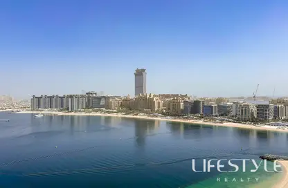 شقة - غرفة نوم - 1 حمام للايجار في جراند بلو تاور 1 - إعمار بيتشفرونت - دبي هاربور - دبي