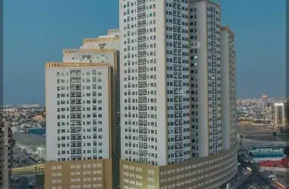 Apartment - 1 Bedroom - 2 Bathrooms for sale in Tower C1 - Ajman Pearl Towers - Ajman Downtown - Ajman